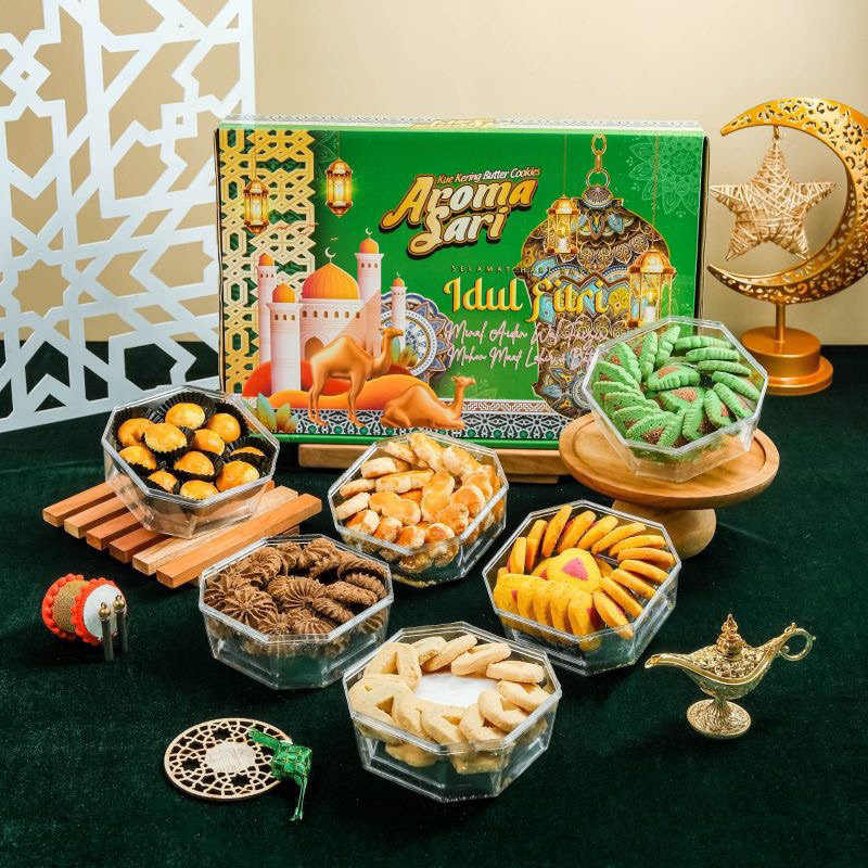 

KUE KERING LEBARAN 2024 PAKET AROMA SARI | HAMPERS PARCEL KADO RAMADHAN IDUL FITRI