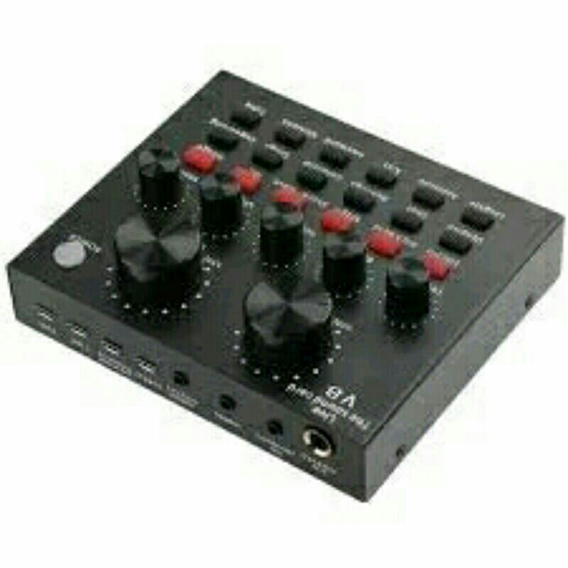 mixer soundcard v8