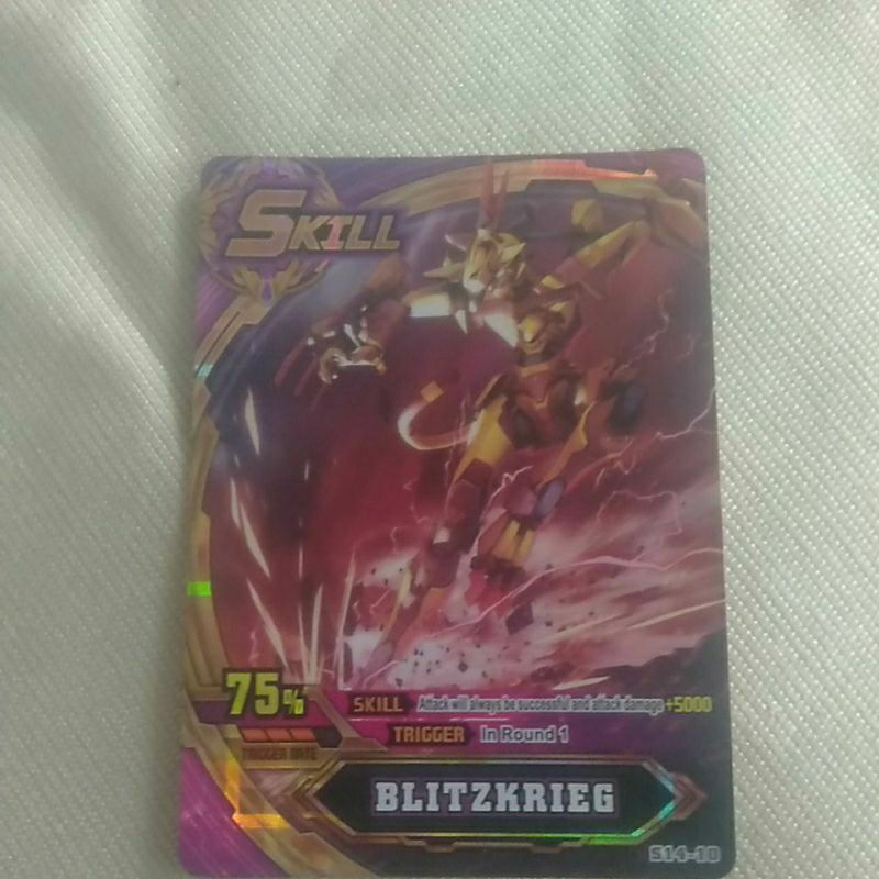 CARD HERO OF ROBOTS GALAXY EPOCH BLITZKIRIEG