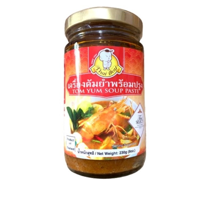 

TOMYUM PASTE PASTA TOM YUM THAI BOY 230g