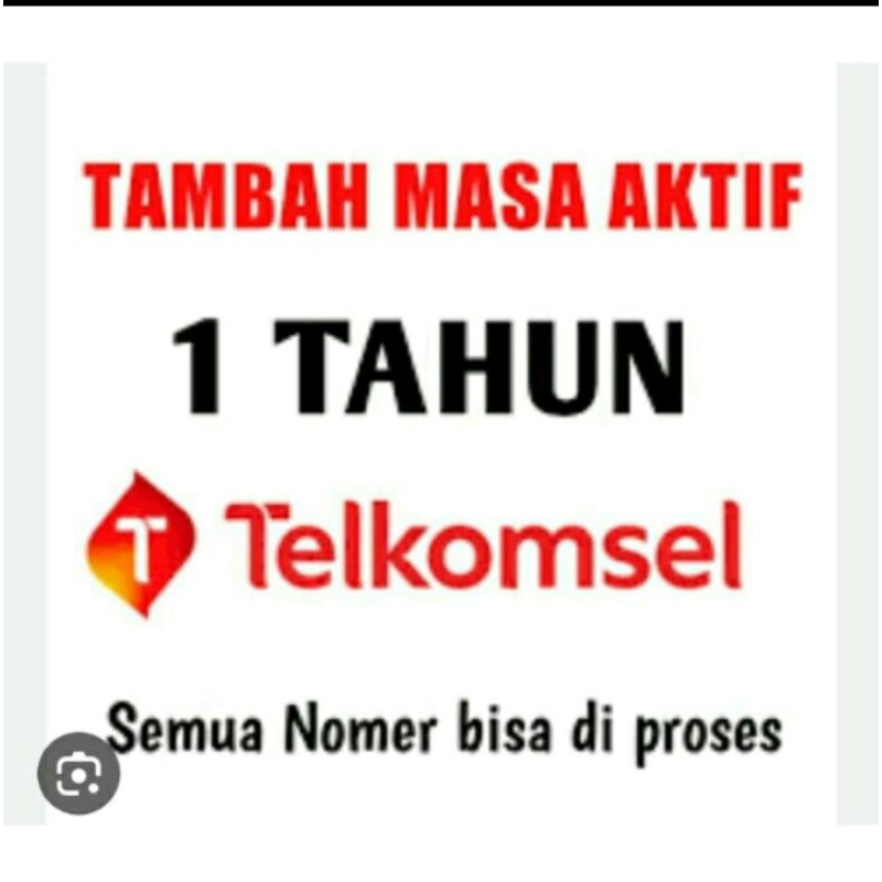 PERPANJANG MASA AKTIF TELKOMSEL 360 HARI / 1 TAHUN