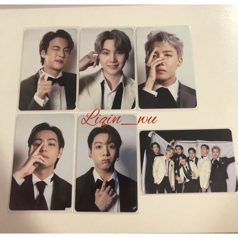 [Baca Deskripsi] BTS Photocard The Fact 2021 Seokjin Suga Jhope Taehyung Jungkook