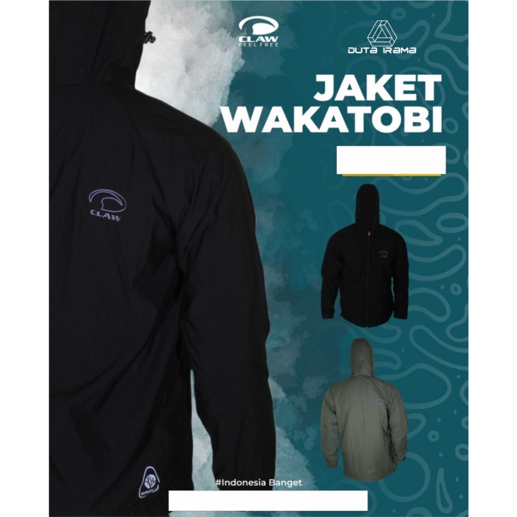 DUTAIRAMA - Claw Jaket Pria Casual Wakatobi Series JFW