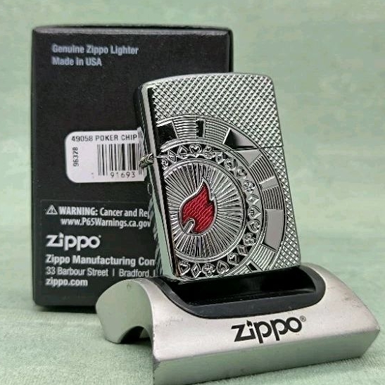 Zippo 49058 Armor Poker Chip Original