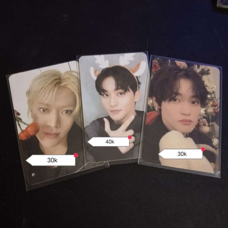 PC PINK CHRISTMAS NCT MARK YUTA CHENLE