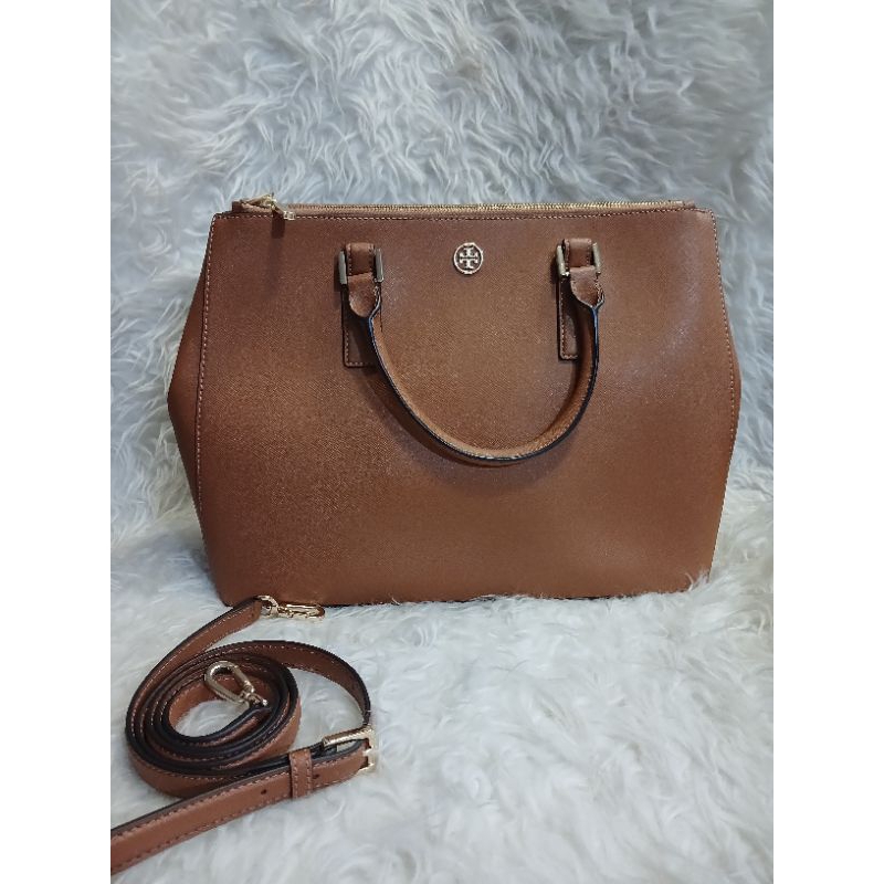 Tory Burch Robinson Tote Bag / Tas Wanita Tory Burch Robinson 100% Ori (preloved) bisa nego