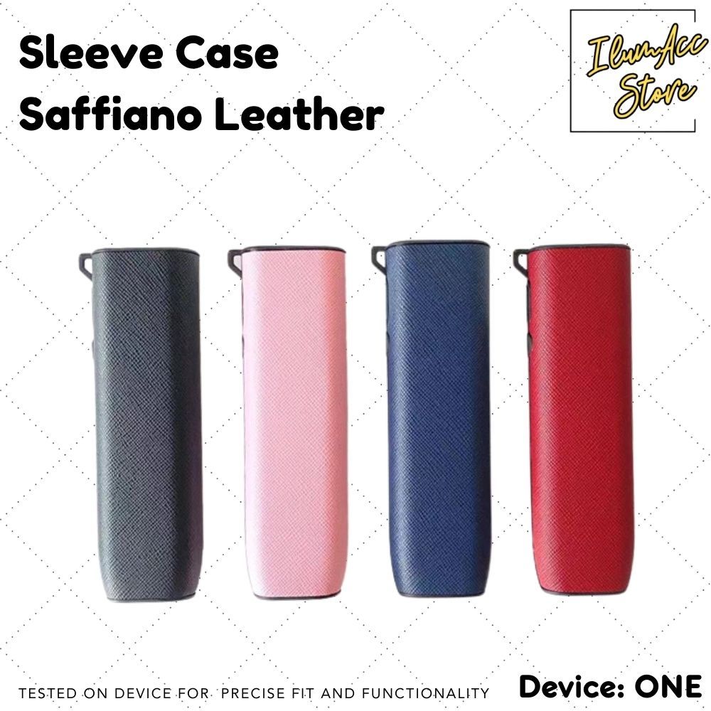 Sleeve Case Saffiano Pattern Textured Leather with Lanyard Hook Accessories for x~ilumaONE~x