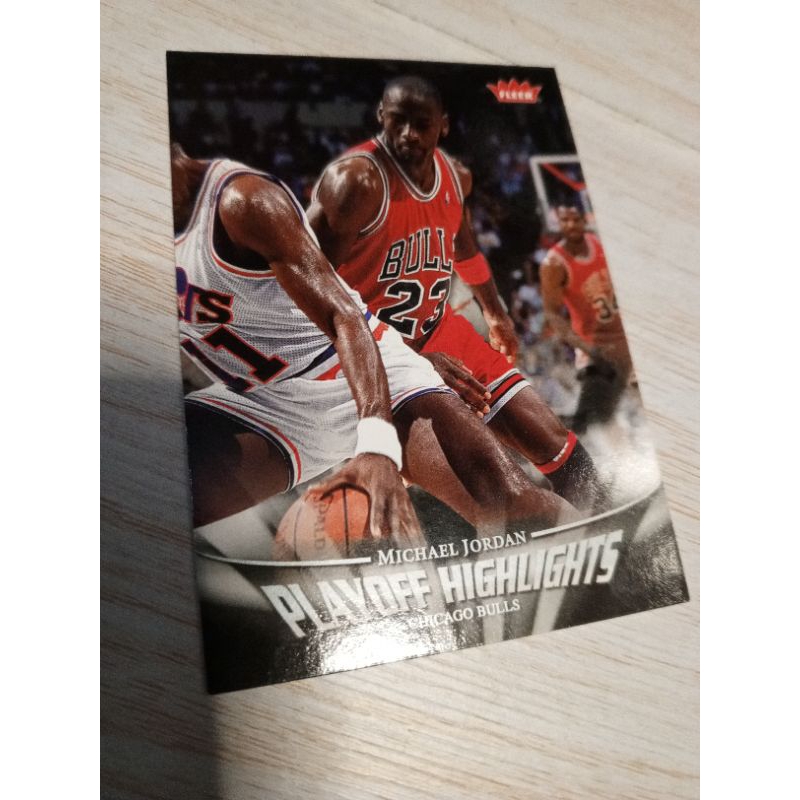 kartu basket nba fleer Michael Jordan kartu nba kartu basket