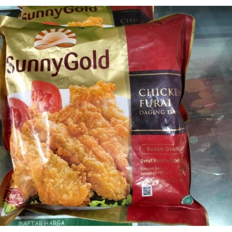 

SUNNY GOLD CHICKEN FURRAI 500 GRAM