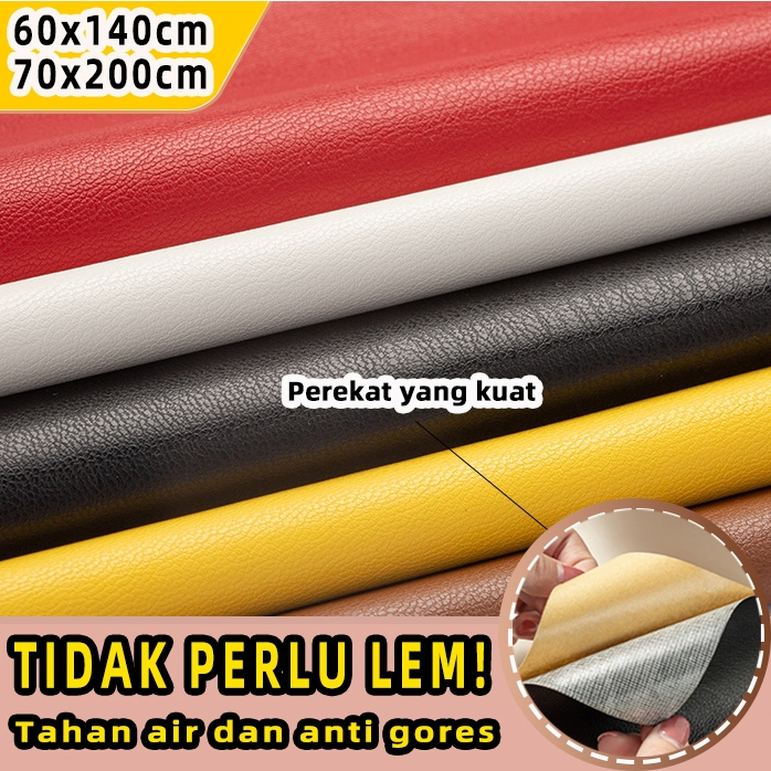 [70x200cm]sticker kulit sintetis stiker kit sofa sticker kulit tas leather sticker