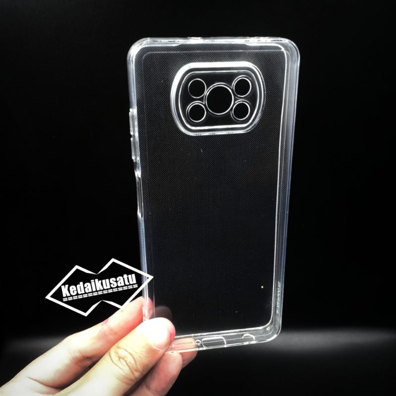 Xiaomi Poco X3 - Poco X3 NFC - Poco X3 Pro Clear Case HD Softcase Bening Transparan Anti Jamur.