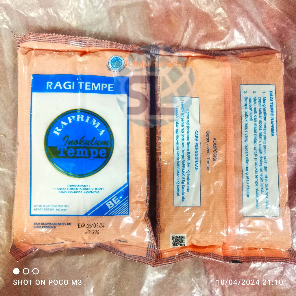 

Ragi Tempe kualitas nomor 1