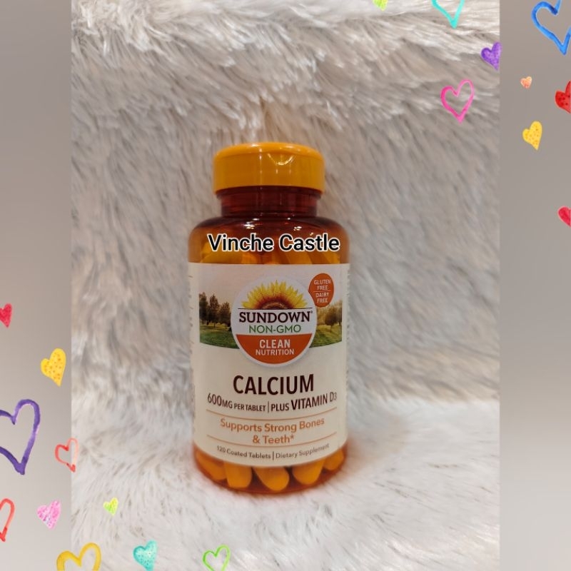 Sundown Calsium Plus Vit D3 600Mg (Supports Strong Bones & Teeth)