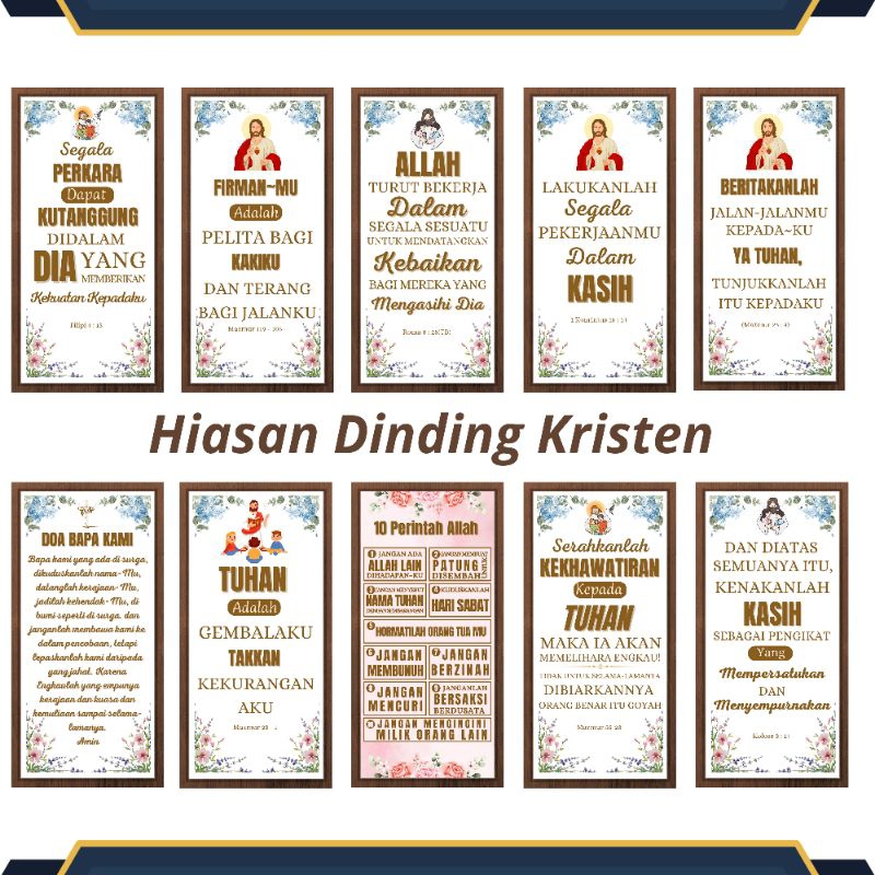 

Hiasan Dinding Rumah Kristiani Walldecor