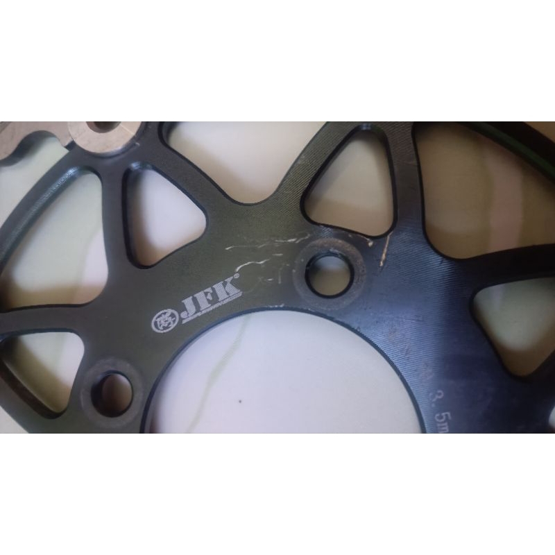 Disc Breake JFK CNC Floting Stanless 260mm Jupiter z, mio dan motor yamaha lain nya (Bekas pakai har