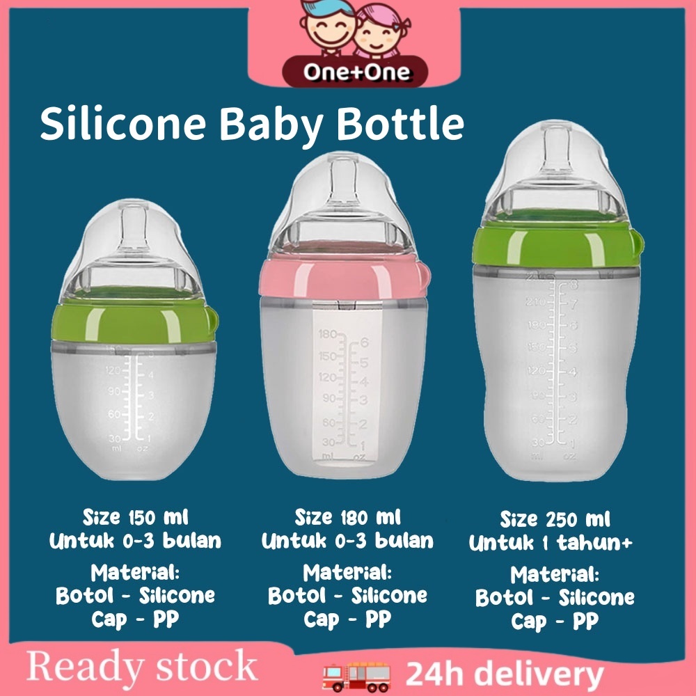 [One+One] Ready Dot bayi anti kolik dan kembung Cream anti kolik bayi Botol susu newborn anti kolik 