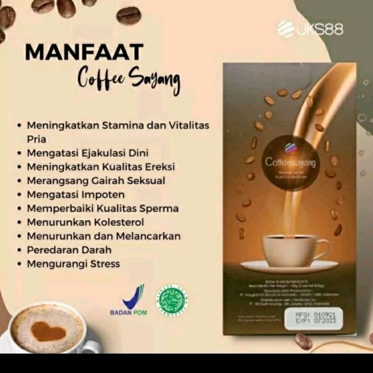 

KOPI SAYANG STAMINA PRIA