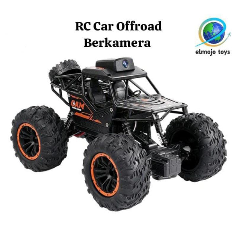 Mainan Anak Mobil Remot Offroad Berkamera RC Car 2,4 GHz