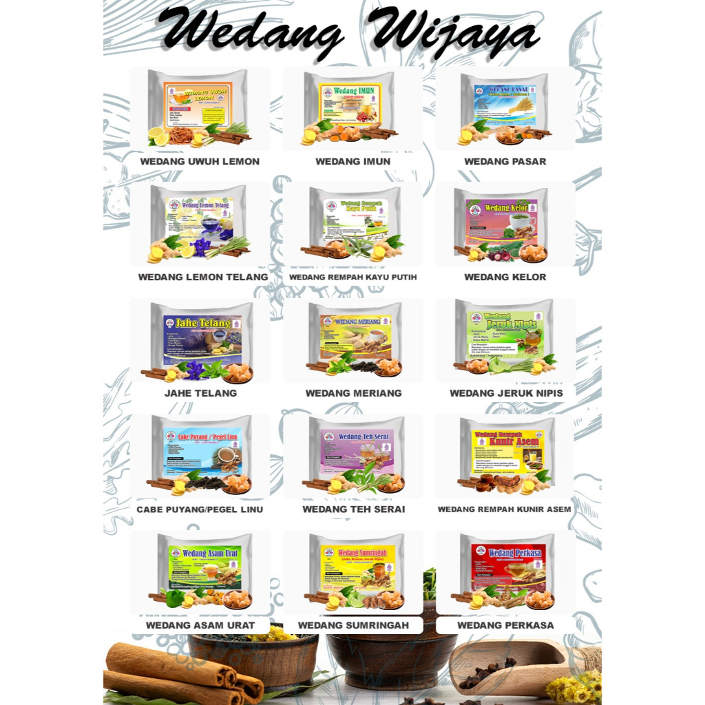 

Tradisional Tea / Herbal Tea / Herbal Drink Wijaya MW