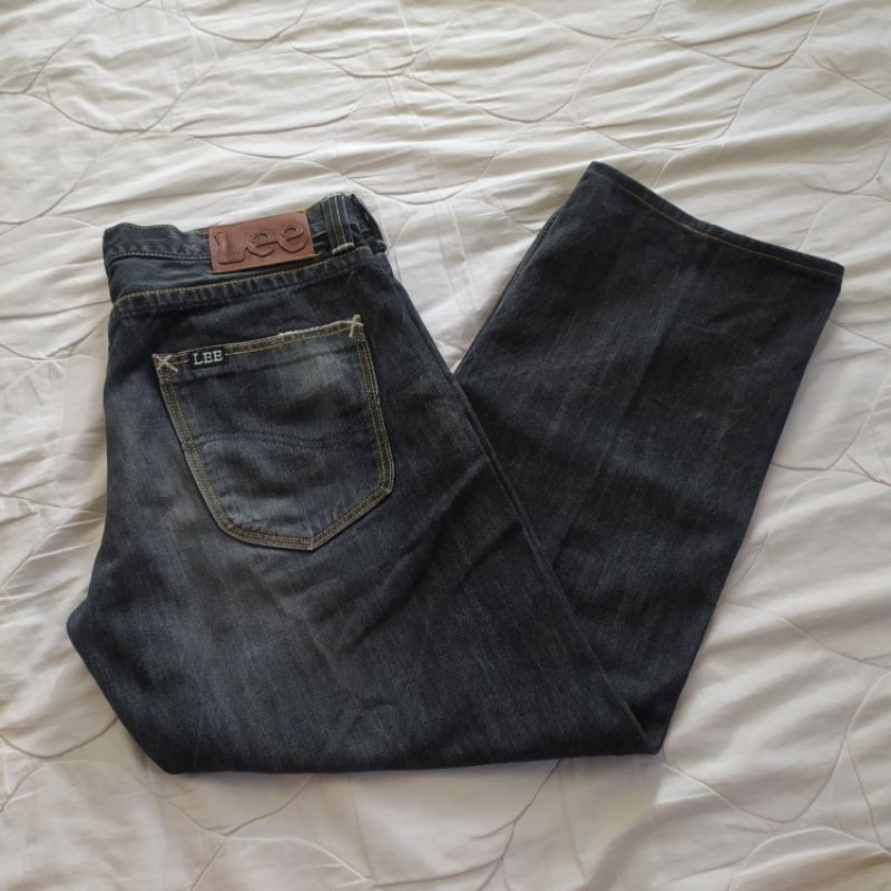 Lee Selvedge Black Jeans