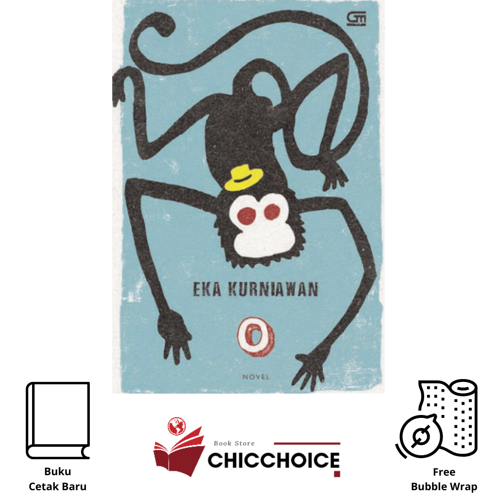 Buku Novel O - Eka Kurniawan ( Buku, Novel,Buku bacaan, Eka Kurniawan Novel Romance )