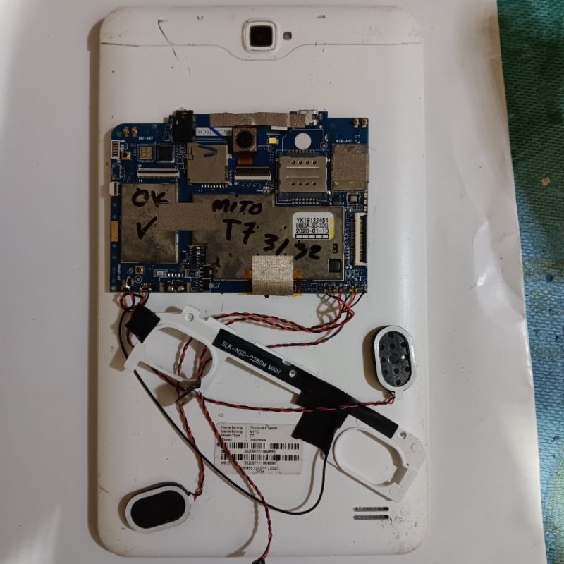 MESIN TABLET MITO ram3/32 tipe T7 ukuran 8in copotan normal