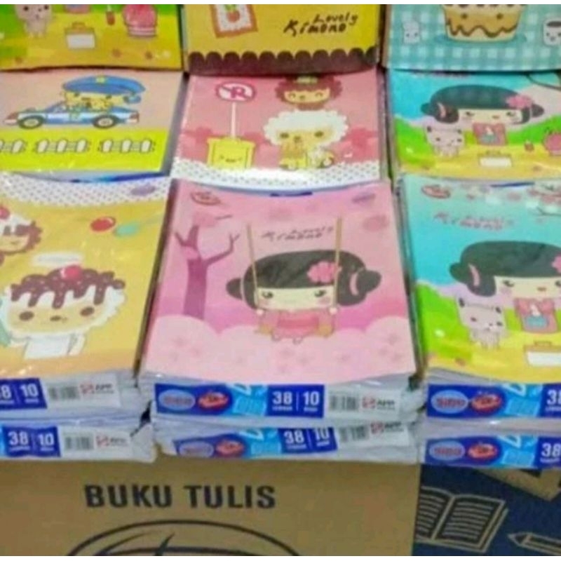

buku tulis sekolah sidu sinar dunia 38 lembar isi 10 SD SMP SMA SMK