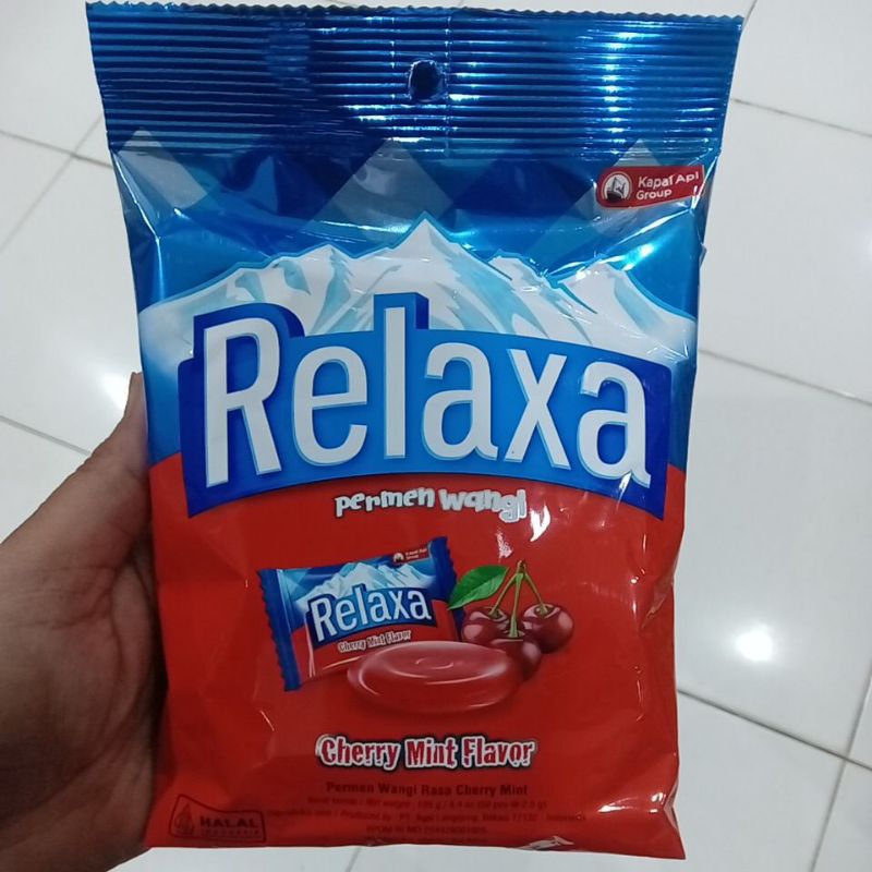 

Relaxa Permen Wangi Rasa Cherry Mint 2.5 g @50 pcs /125 gram