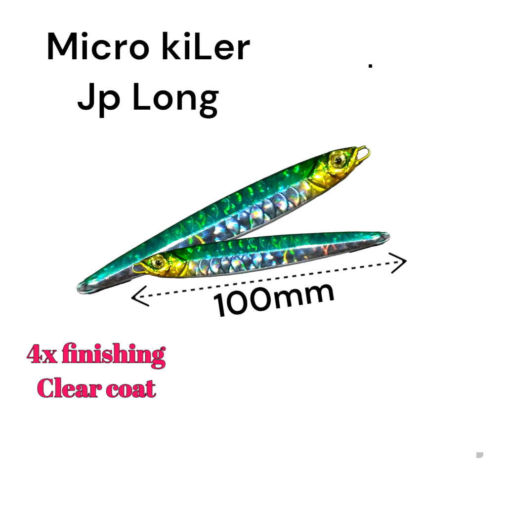 umpan metal jig parah long 40 gram metal jig 40gram uman kiler microjig umpan casting umpan laut