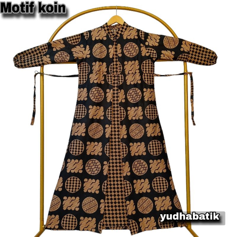 Gamis Batik Jumbo Modern// Gamis Busui// Gamis Kombinasi // Gamis Batik Kombinasi Terbaru Bahan Adem