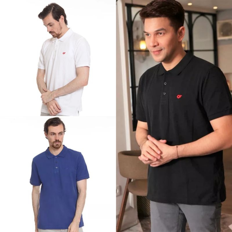 Atasan Pria polo Kaos Kerah Cf,Country Fiesta.