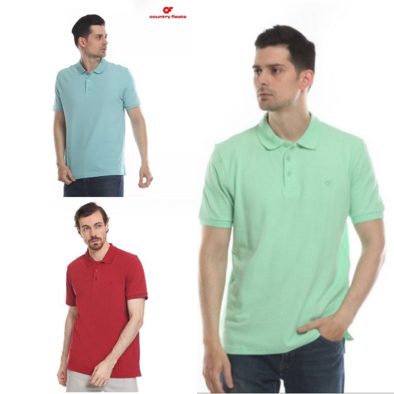 Kaos polo CF.Country Fiesta Kaos Kerah Polo CF Elastis.