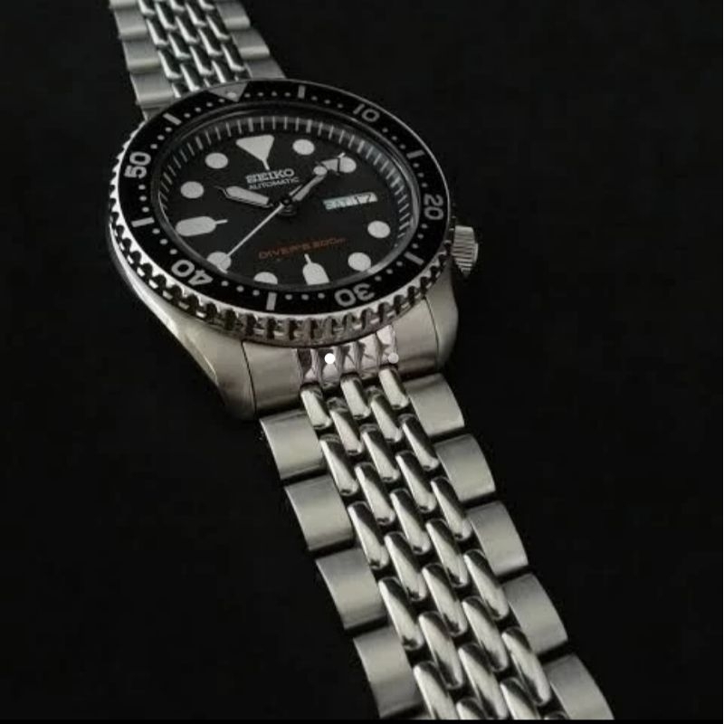 rantai jam bread of rice bracelet BOR seiko skx007