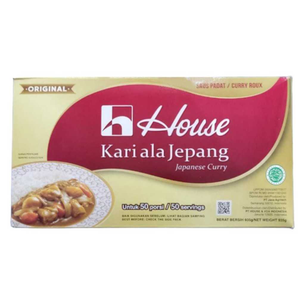 

HOUSE CURRY BUMBU KARI ALA JEPANG HALAL 935gr - C663M