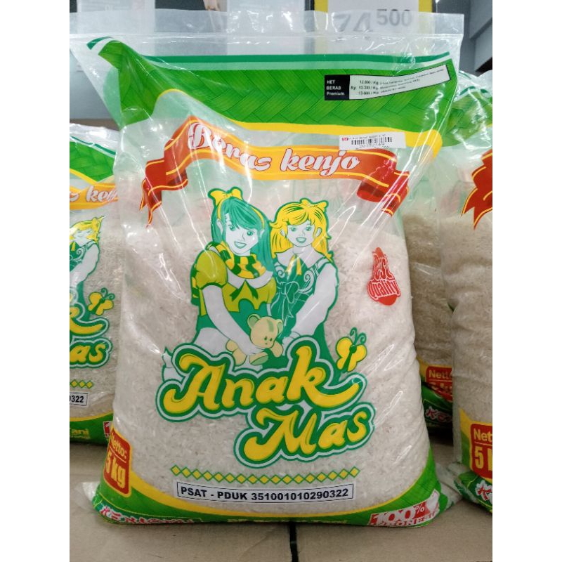 

Beras Kenjo Anak Mas 5 kg