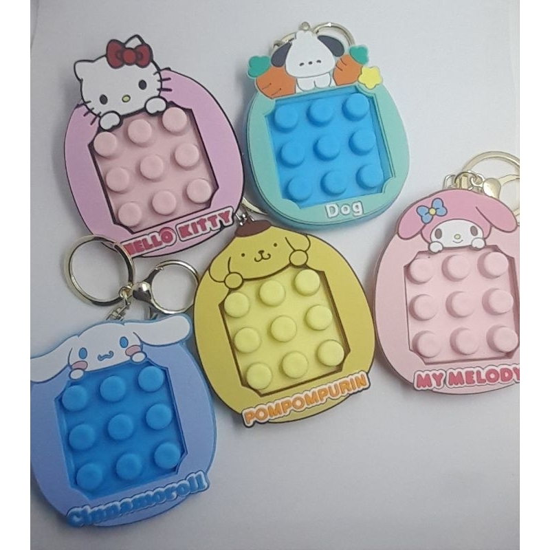 GANTUNGAN KUNCI POP IT SANRIO
