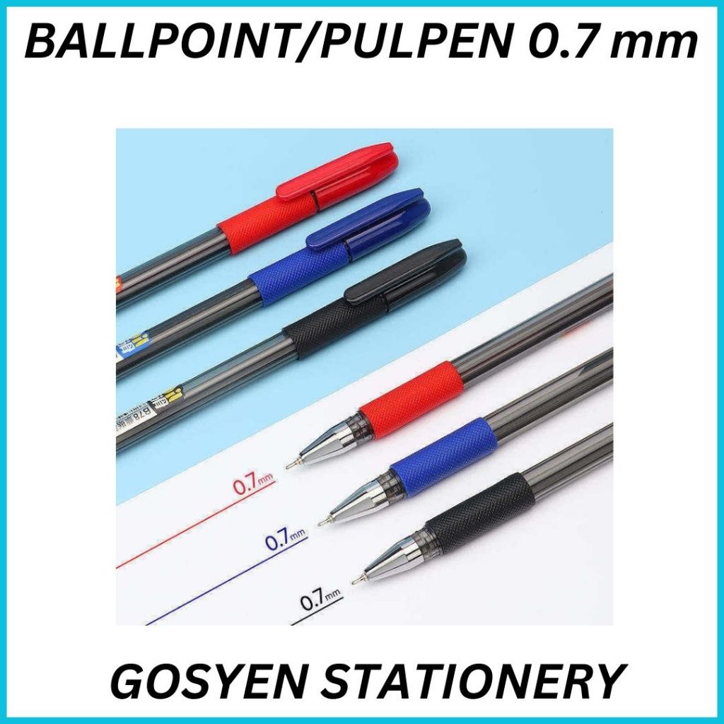 

Ballpoint / Pulpen Kantor, Sekolah dan Lain2 Pena Tulis Diameter 0.7 mm B78/1 Pc