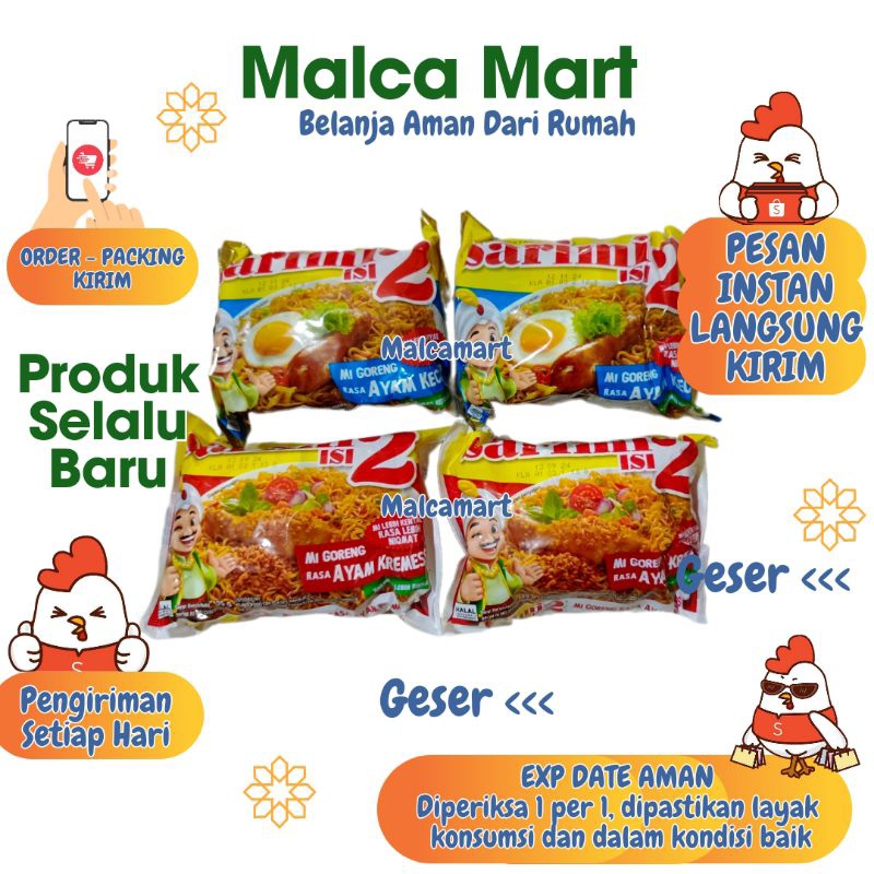 

Sarimi isi 2 Goreng 125 gram