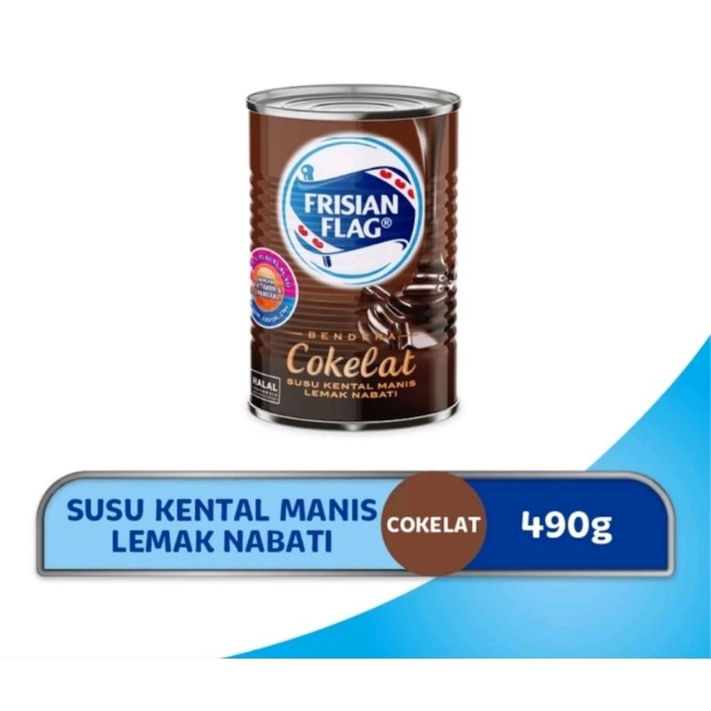 

Frisian Flag Bendera Kental Manis Cokelat Kaleng 490gr