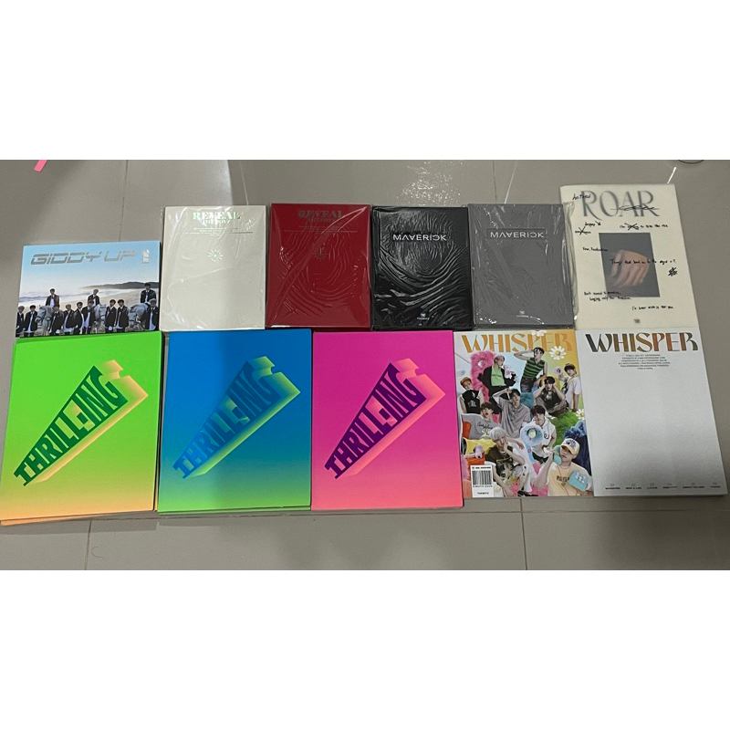 THE BOYZ TBZ ALBUM ONLY REVEAL BOY THRILLING MAVERICK WHISPER