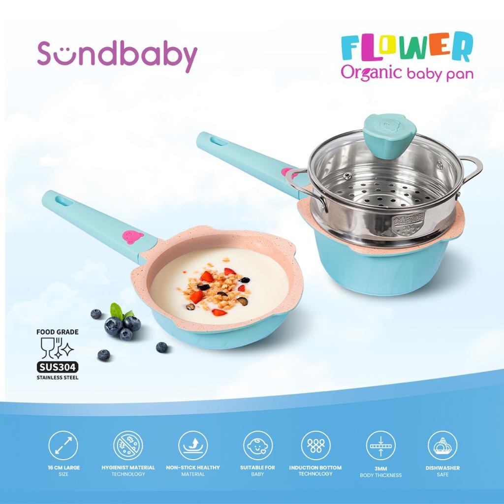 BOLDe Sundbaby Flower Organic Baby Pan