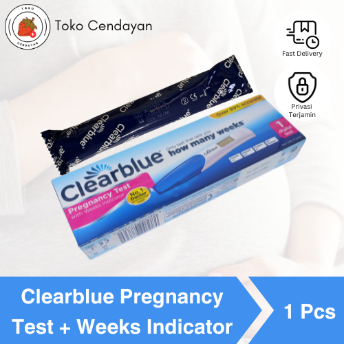 [ORI] ClearBlue Digital Pregnancy Test / Tes Pack ClearBlue - 1 pc