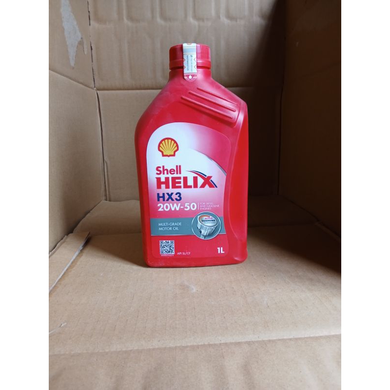 OLI MESIN SHELL ADVANCE HX3 1L ORIGINAL 100%