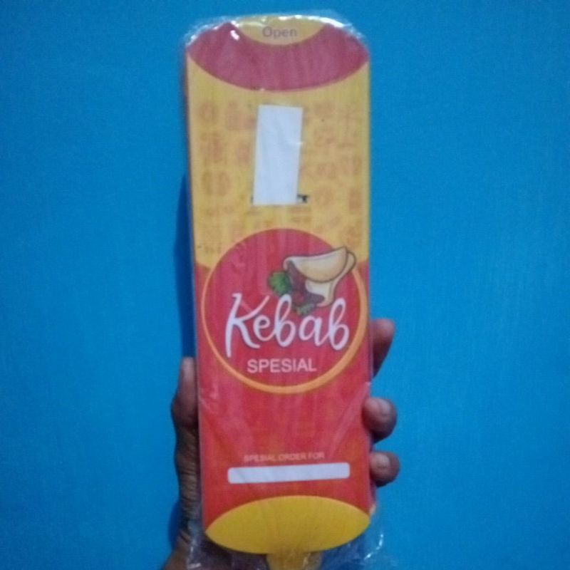 

50pics kertas kebab/kemasan kebab