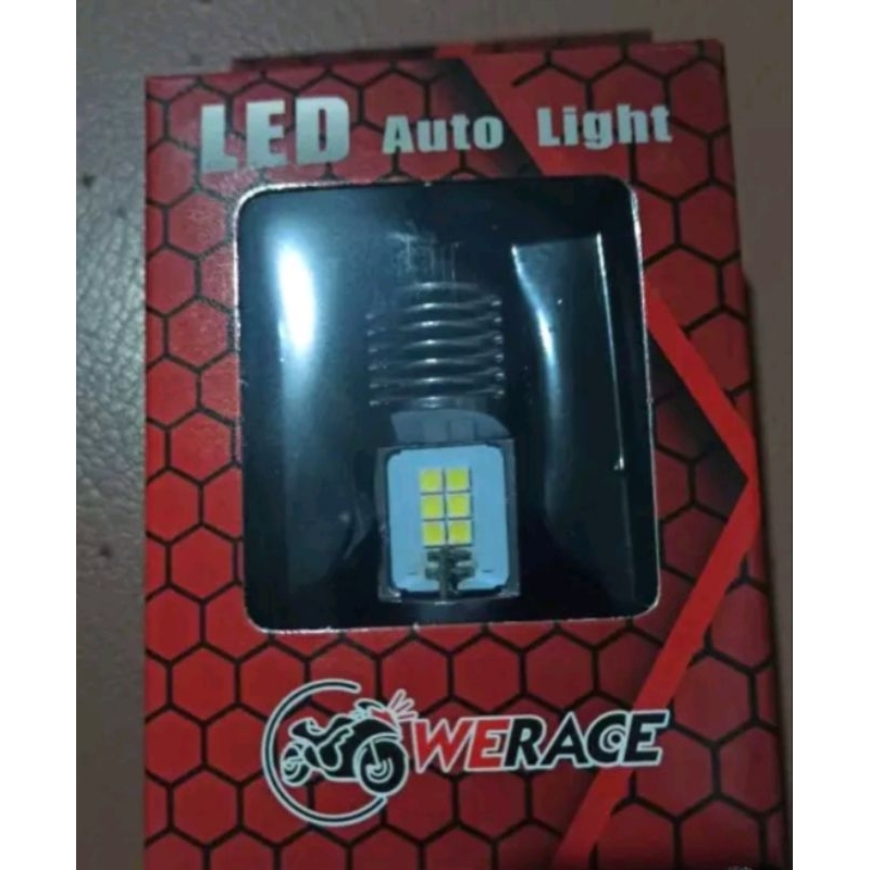 BOHLAM LED MOTOR LAMPU LED MOTOR H6 BEAT