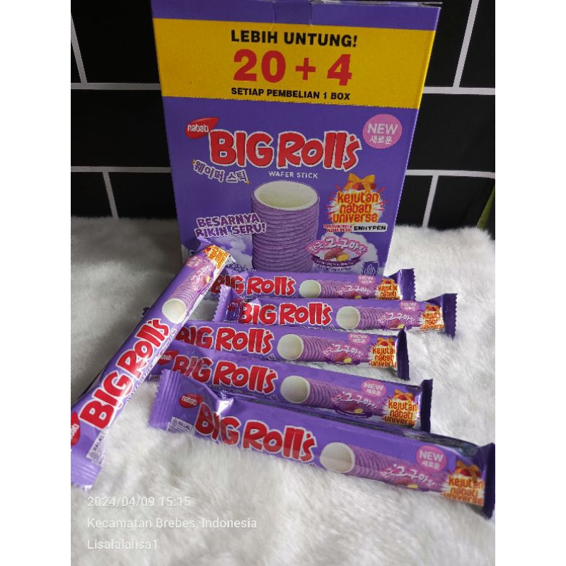 

BIG Roll isi 20 + 4pcs