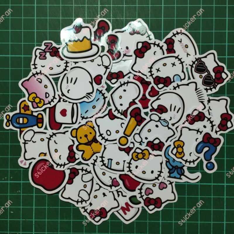 

Stiker Hello Kitty 40 pcs for Planner/ Scrapbook/ BuJo/ Journal/ DIY