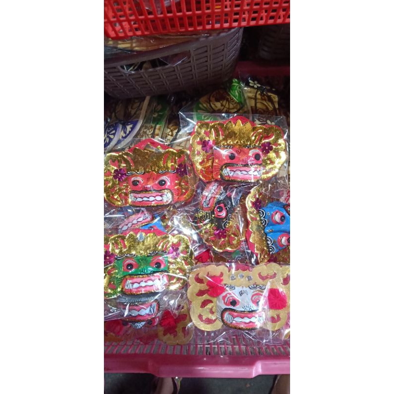 magnet barong tempelan kulkas magnet barong kerajinan khas bali