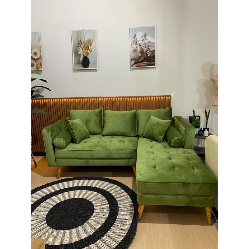 SOFA MINIMALIS RUANG TAMU LETER L