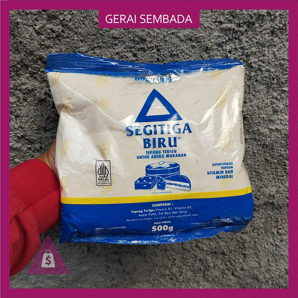 

Tepung Terigu SEGITIGA BIRU 500 g